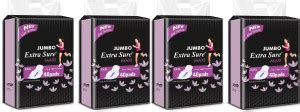 Jumbo Extra Sure 320 MM Maxi XXL 400 Pads Sanitary Pad (Pack of 10, 400 ...