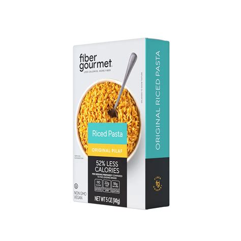 Amazon.com: Fiber Gourmet Pasta – Original Pilaf Riced Pasta– Fiber ...
