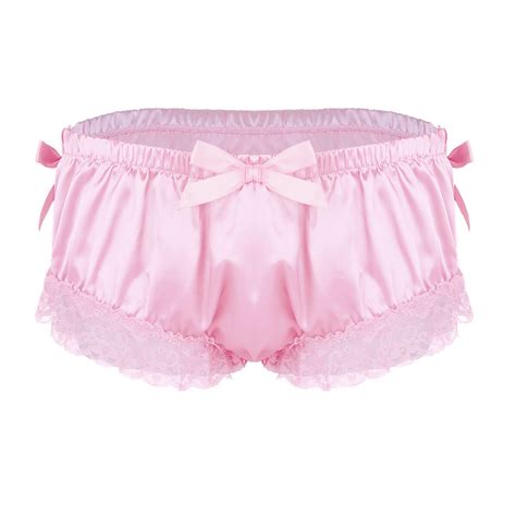 Men's Satin Bloomers Underwear Sissy Panties India | Ubuy