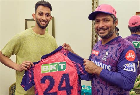 [Watch] Prasidh Krishna pays visit to RR camp in Jaipur ahead of match ...