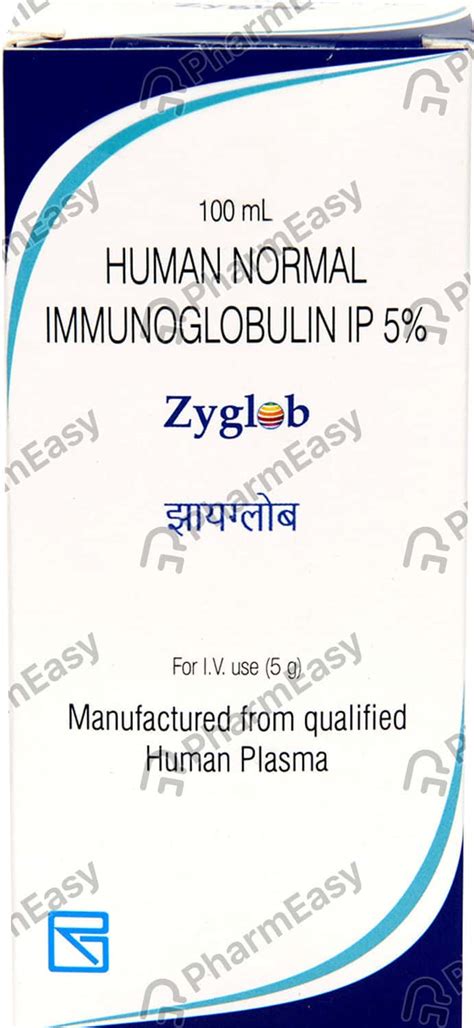 Buy Zyglobe 5 % Infusion (100) Online & Save Up to 24% at PharmEasy