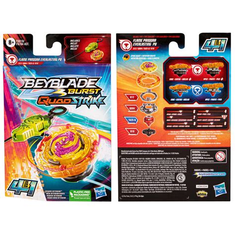 Beyblade Burst QuadStrike Flame Pandora Everlasting P8 Spinning Top ...