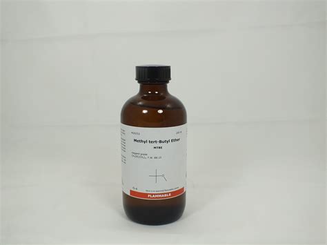 Methyl tert-Butyl Ether, reagent, 250 ml | Liberty Scientific