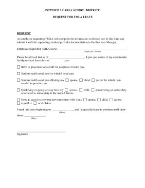 Fillable Online Fmla Request Form Template - Fill Online, Printable ...