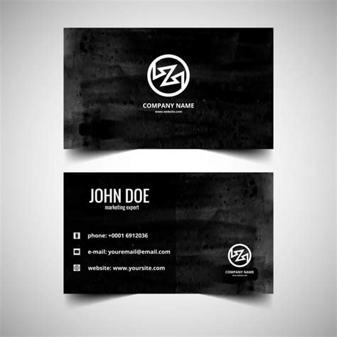 Black business card Images - Free Download on Freepik