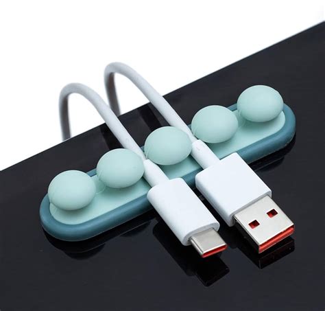 GRAB IT Cable Organiser Protector Cable Management Clamps Self Adhesive ...