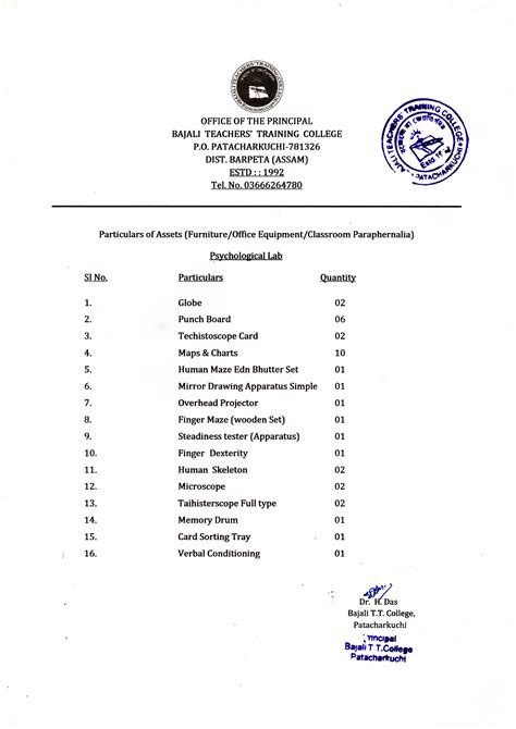 Bajali TT College