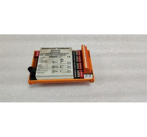ROSEMOUNT TANKRADAR IOT 5110 P/N : 9240006-801TERMINAL MODULE ...