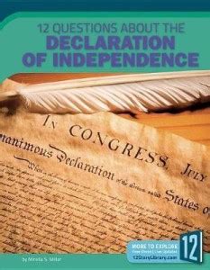 12 Questions about the Declaration of Independence: Buy 12 Questions ...