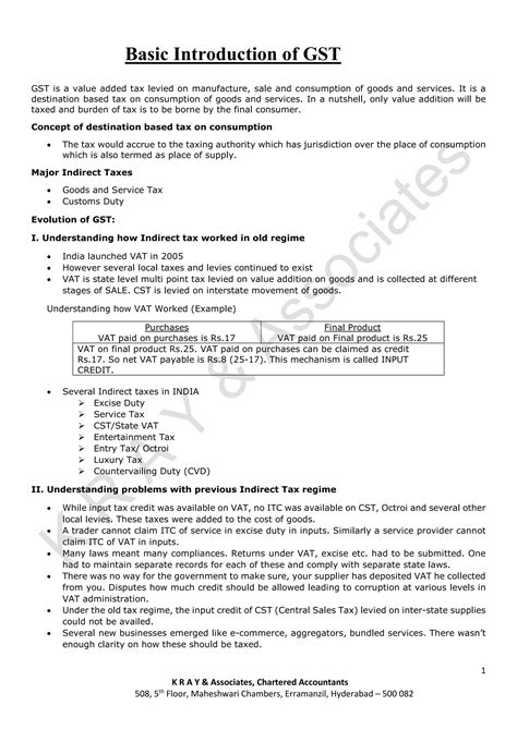 GST Basic Knowledge 的图像结果