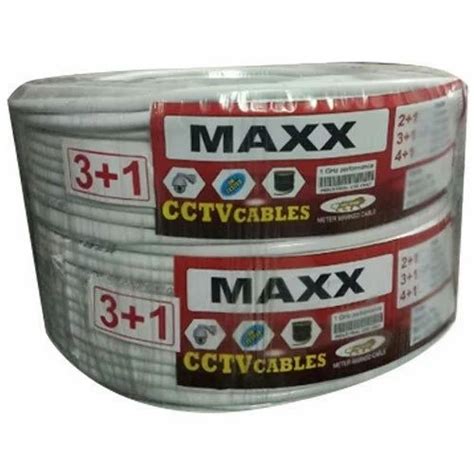 CCTV Cable - GLOBEN SCOPE Copper 3 Plus 1 CCTV Cable For Surveillance ...