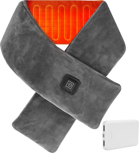 Amazon.com: Heated Neck Wrap Heated Scarf for Neck Pain Relief, Neck ...