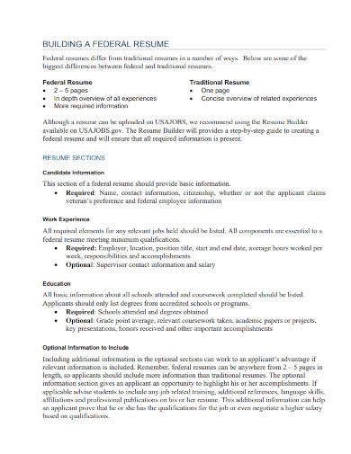 Image result for Federal Resume Guide