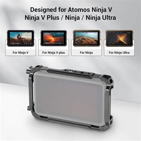 SmallRig Ninja V Monitor Cage with NATO Rail and India | Ubuy