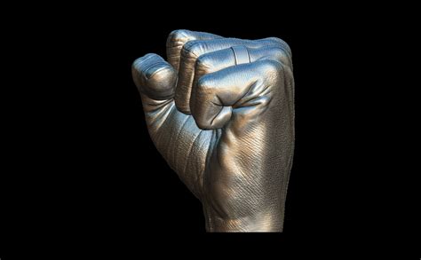 Fist 3D Model STL File
