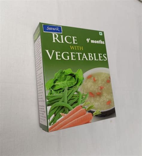 Satwik Sugar Free Rice And Vegetable Cereal Manufacturers and Suppliers ...