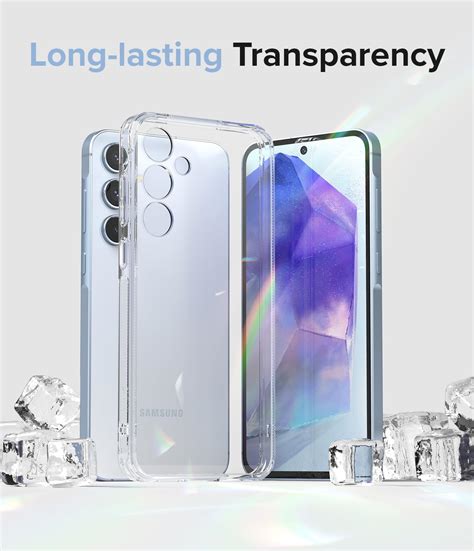 Samsung Galaxy A55 5G Back Cover Case | Fusion - Clear