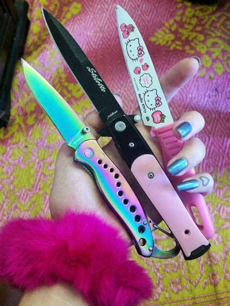 Pinterest | Pretty knives, Knife aesthetic, Girly things