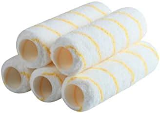 Bates- Paint Roller Covers, 1/2" x 9" Roller Covers, Pack of 5, Covers ...