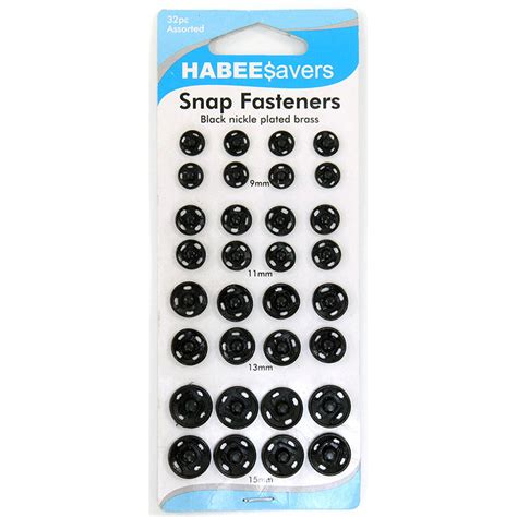 Image result for Snap Fastener Types