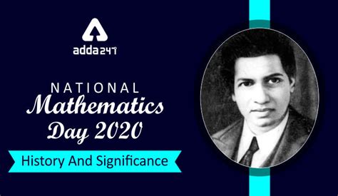 National Mathematics Day 2020- History And Significance