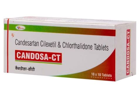 Candesartan 8 mg+ Chlorthalidone 12.5 mg Supplier in New Delhi,Trader ...