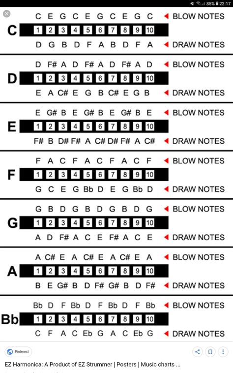 Easy harmonica songs for beginners with tabs – Artofit