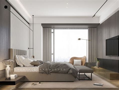 江山壹号 Jiangshan No.1 2018 | Modern bedroom, Apartment design, Interior ...