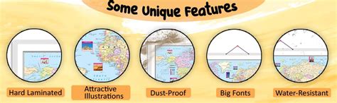Gift pack of 2 Indian Road Guide & Political and World Political Map ...