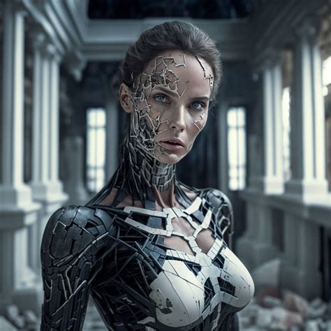Cyborg Robot Girl deviantART 的图像结果