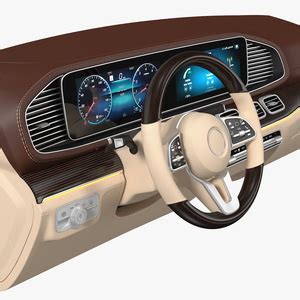 3D dashboard Models for Your Projects | 3D Molier International Library