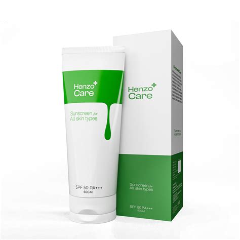 SUNSCREEN SPF 50 PA+++ | 60 ml – Henzo Care