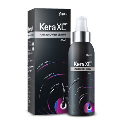 Kera XL Hair Growth Serum 60ml | Non-Sticky, Non-Viscous Hair Serum ...