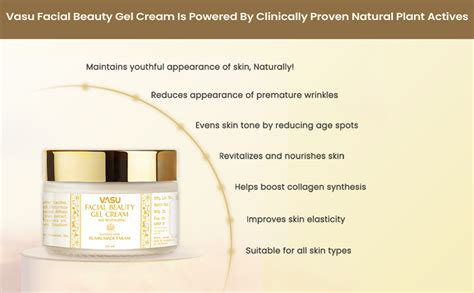 Vasu Kumkumadi Tailam Facial Beauty Gel Face Cream – 50 ml | Boost ...