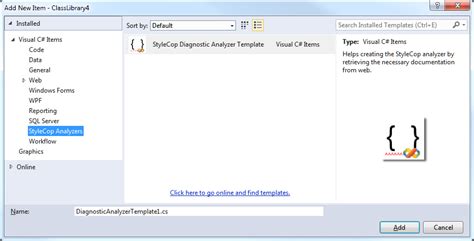 Image result for Visual Studio Add Project Templates