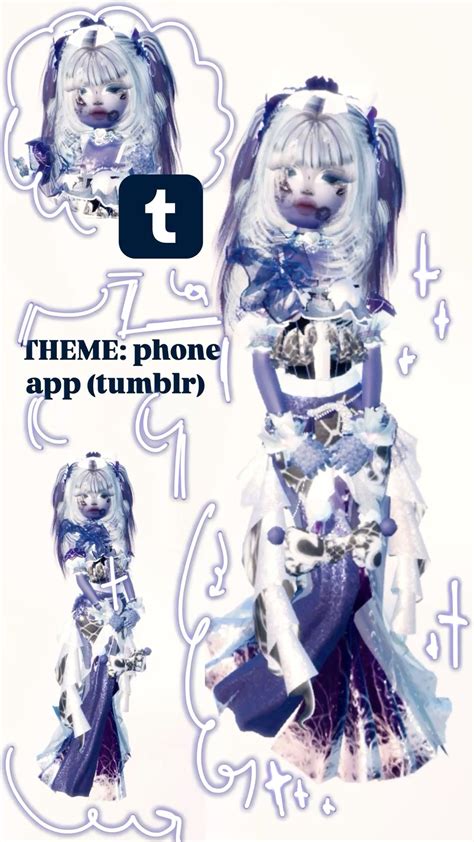 phone app | theme | dti ♡ in 2025 | Dress to impress, Phone dress ...