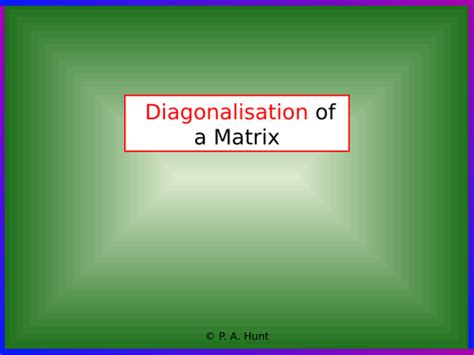 Image result for Large Matrix Diagonalization
