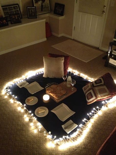 Indoor Picnic for JB | Romantic Date Night Idea