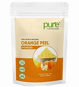 Buy Pure Herbology Pure & Natural Orange Fruit Peel Powder for Skin ...