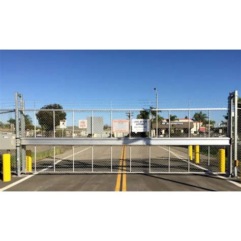 BIM objects - Free download! Alpha Cantilever Sliding Gate | BIMobject