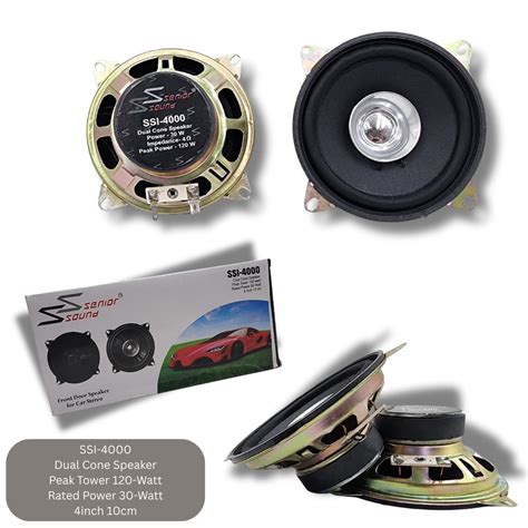 Senior Sound Car Stereo Speaker Pair (SSI-6000 / SSI-4000 / SSI-6901 ...