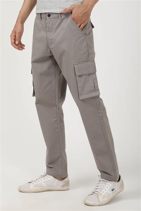 Creed - Comfort Cargo Trouser - Grey – POE.NET