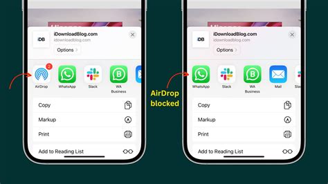 How to turn off or entirely restrict AirDrop on iPhone, iPad, Mac