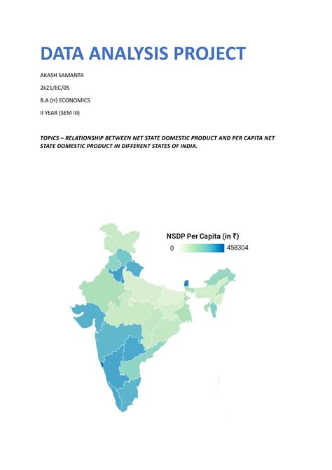 DATA Analysis Project 1 - DATA ANALYSIS PROJECT AKASH SAMANTA 2k21/EC ...