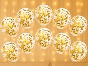 Mystic Toy Store 10 Pcs Confetti Balloons for Birthday Decoration Kit ...