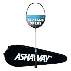 Buy Ashaway Quantum Q7 Badminton Racket | Unstrung | Weight: 82g | Upto ...