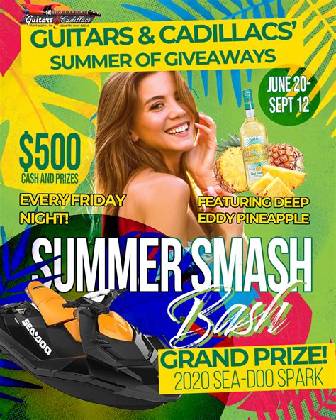Summer Smash Bash - Guitars and Cadillacs