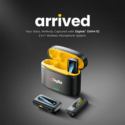 Buy Digitek® (DWM-112) 2-in-1 Wireless Microphone System, 50M Range ...