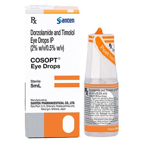 Cosopt Eye Drop 5 ml | Uses, Side Effects, Price | Apollo Pharmacy