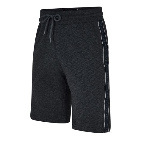 Tommy Hilfiger | drawstring waist shorts mens | Fleece Shorts ...